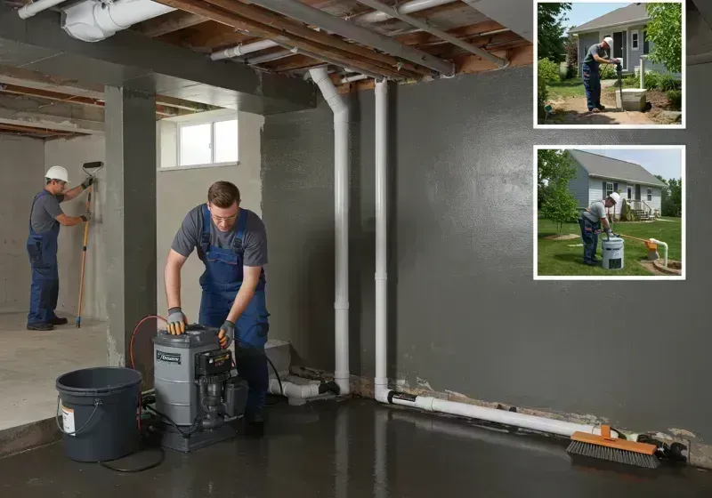 Basement Waterproofing and Flood Prevention process in Monticello, IL